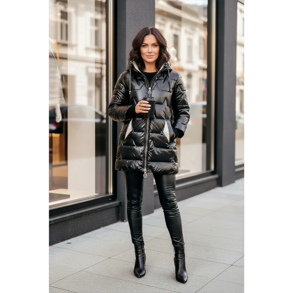 Carina | Dames Lange Winterjas | Met Capuchon