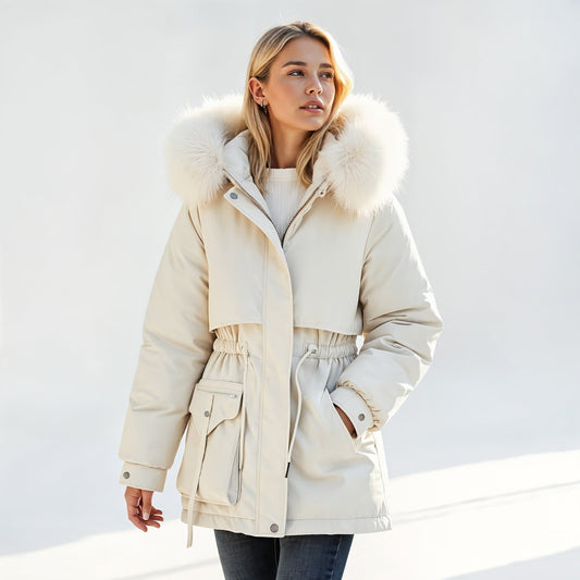 Faux Fur Hooded Parka