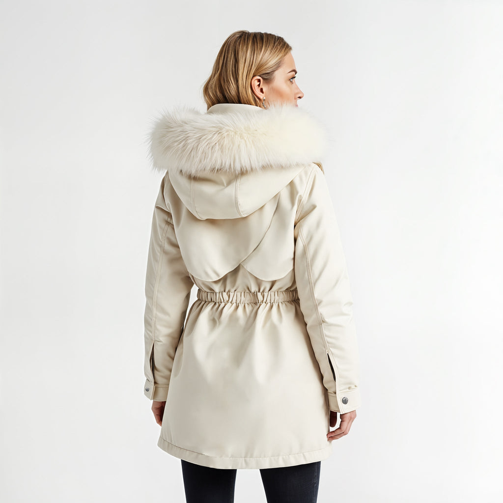 Faux Fur Hooded Parka